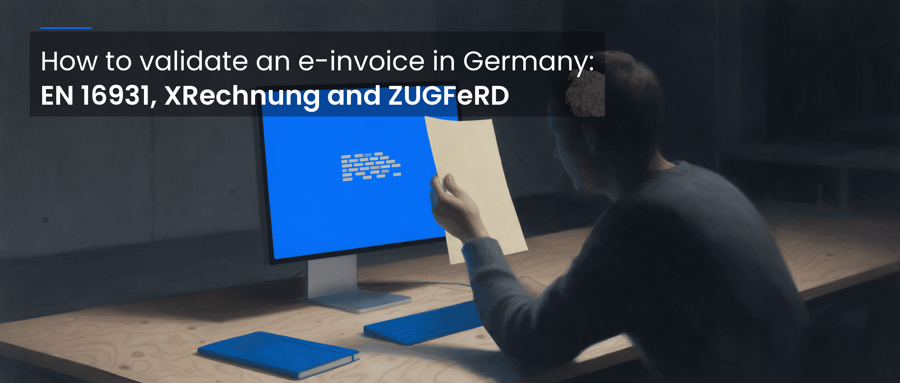 How to Validate an E-Invoice in Germany: EN 16931, XRechnung and ZUGFeRD