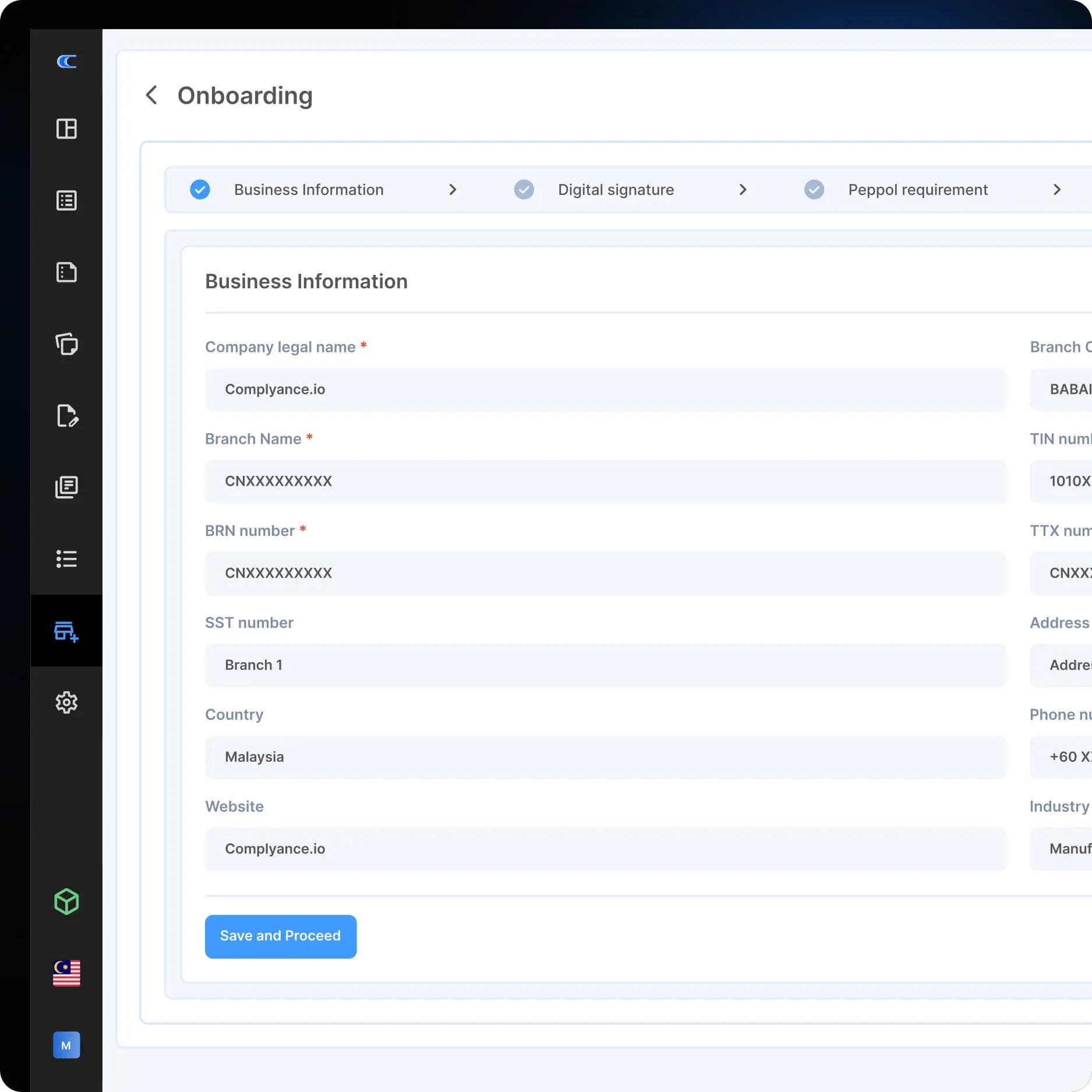E-Invoicing Onboarding made easier