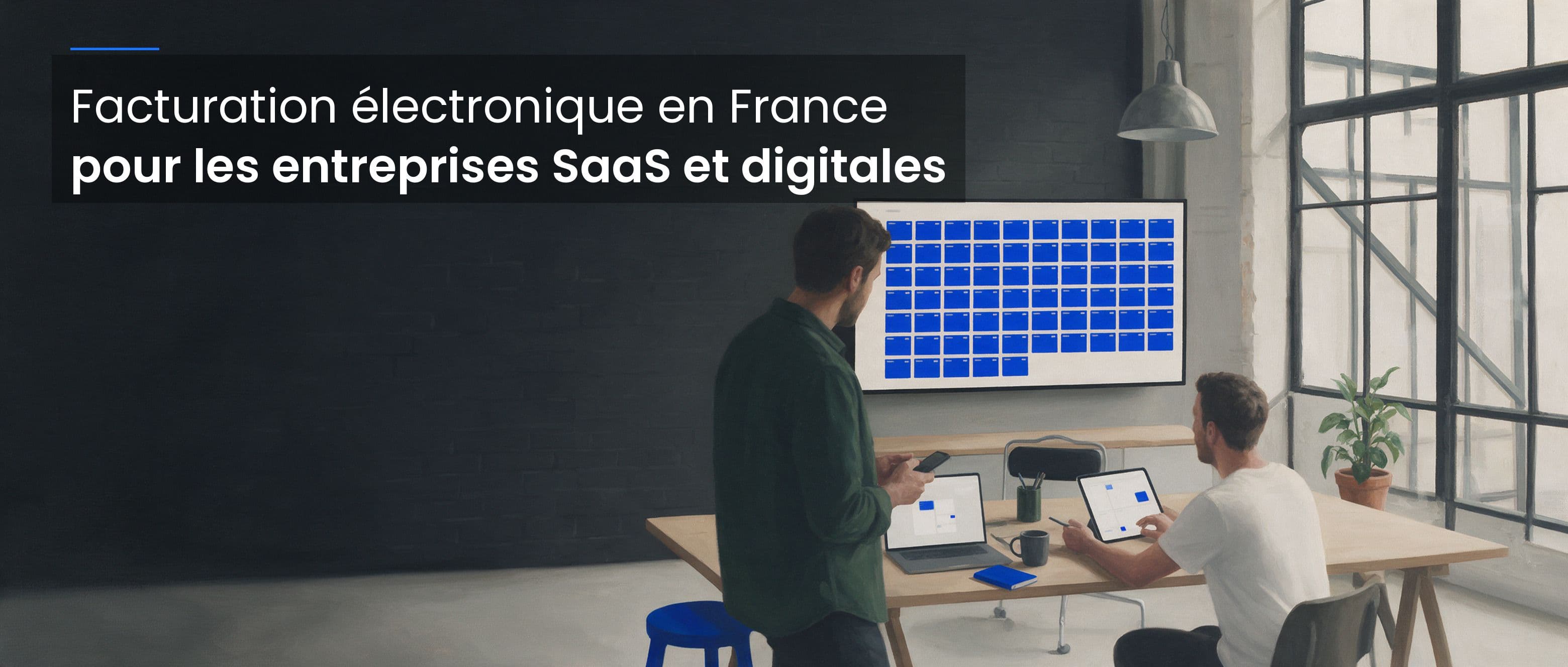 Facturation électronique en France pour les entreprises SaaS et digitales