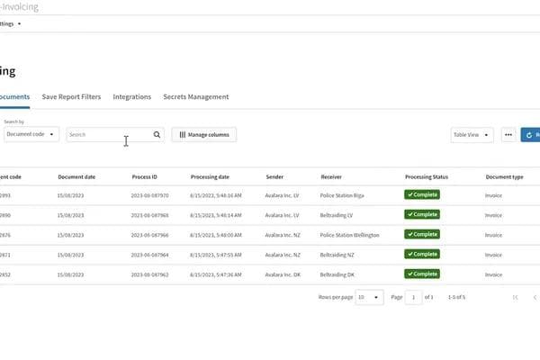 Avalara platform image