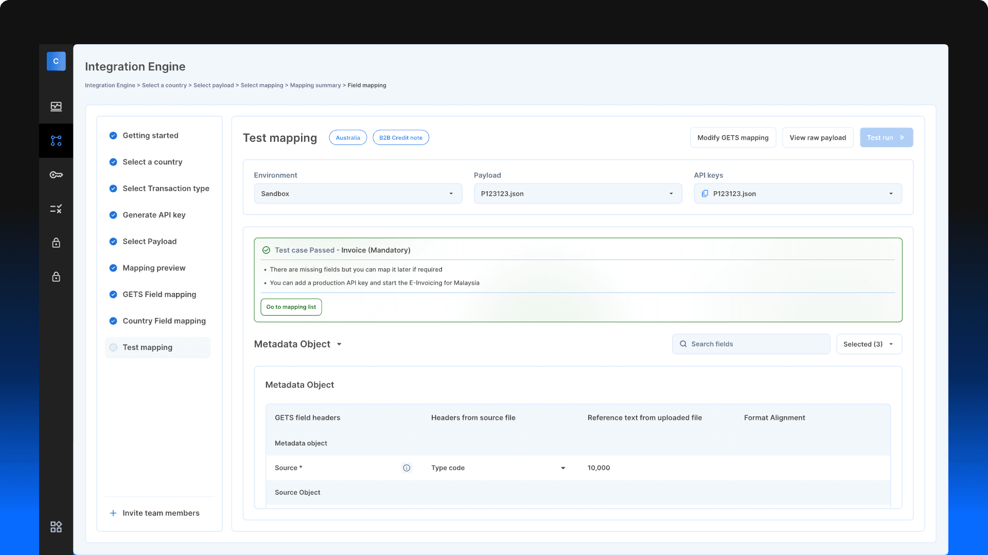 Test in Sandbox, Go Live in Production