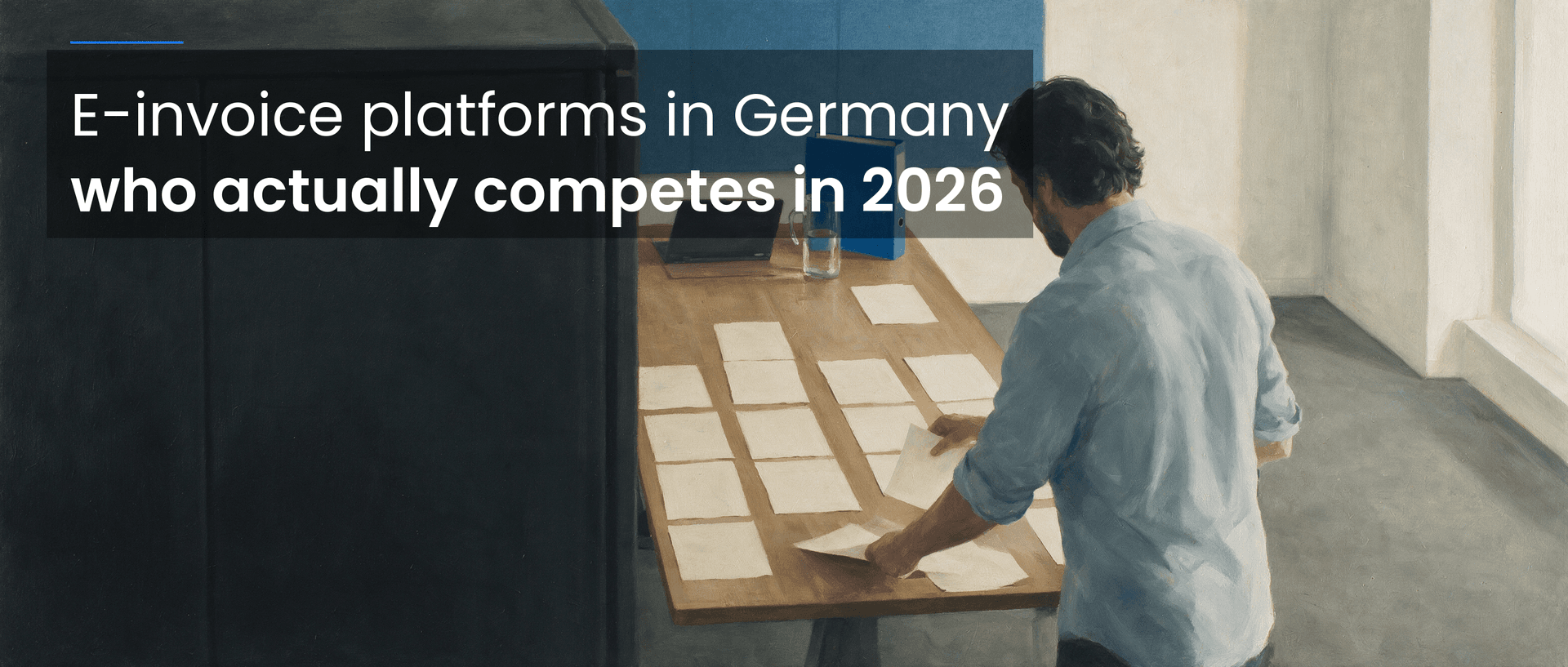 E-Invoice Platform Comparison Germany 2026: Who Actually Competes?