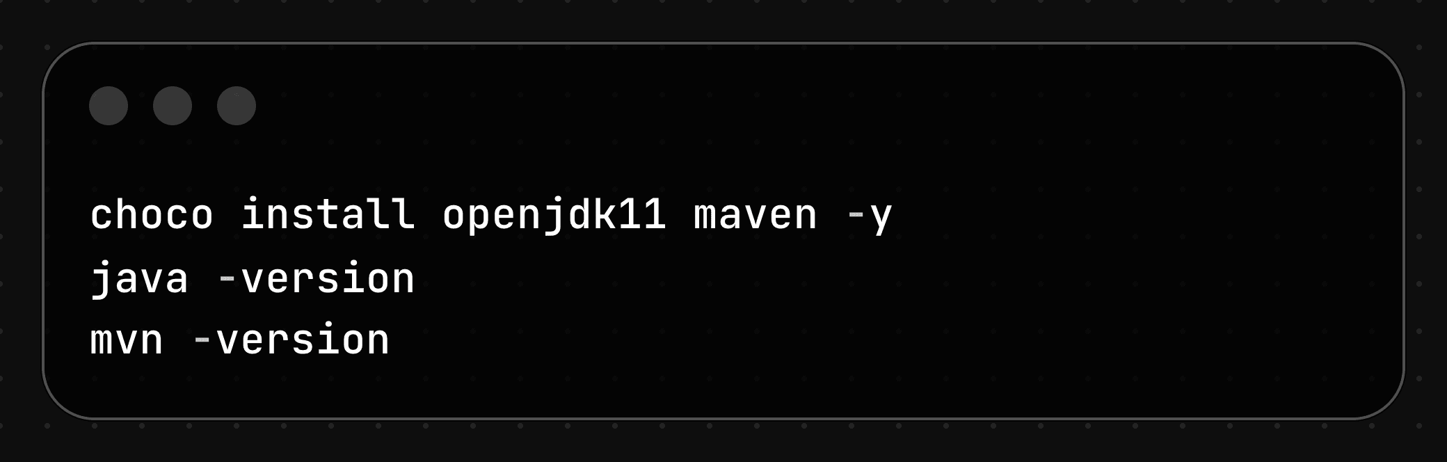 Windows (Chocolatey): for e-invoicing