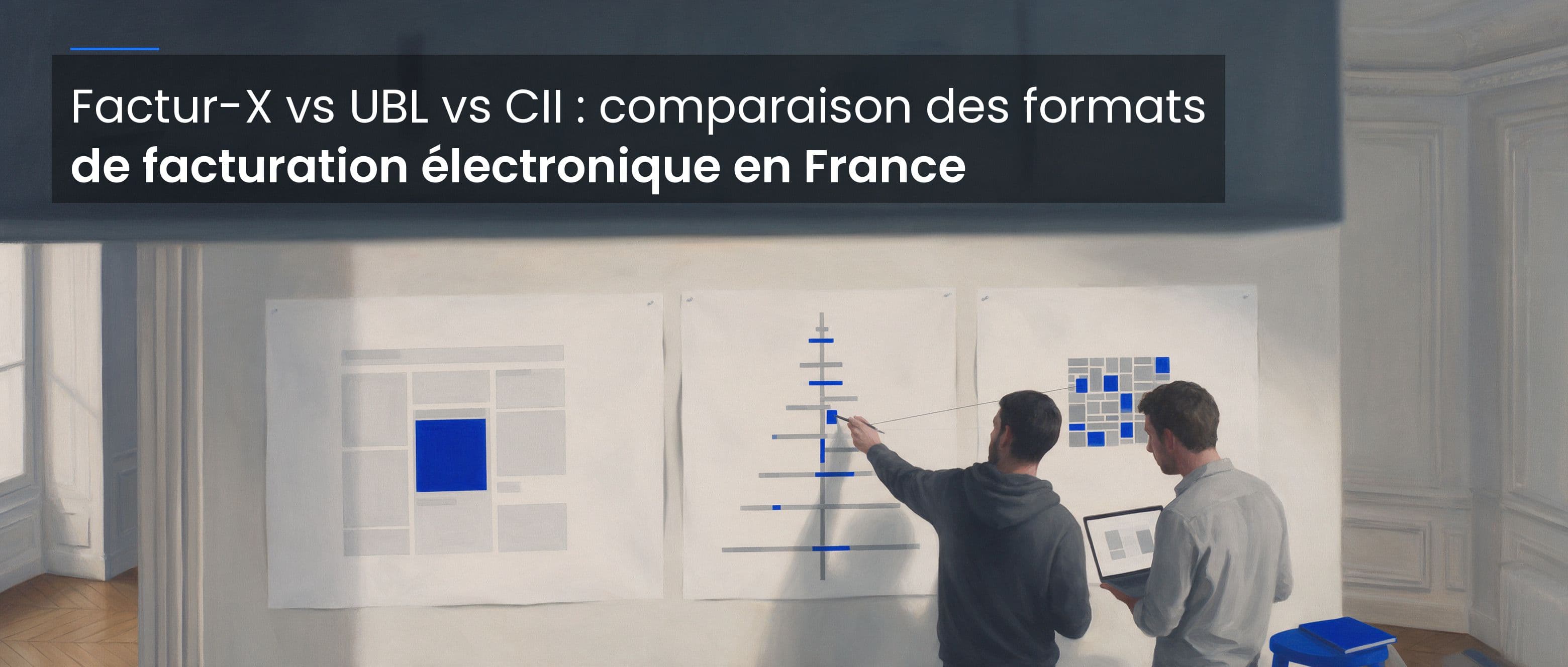 Factur-X vs UBL vs CII : comparaison des formats de facturation électronique en France