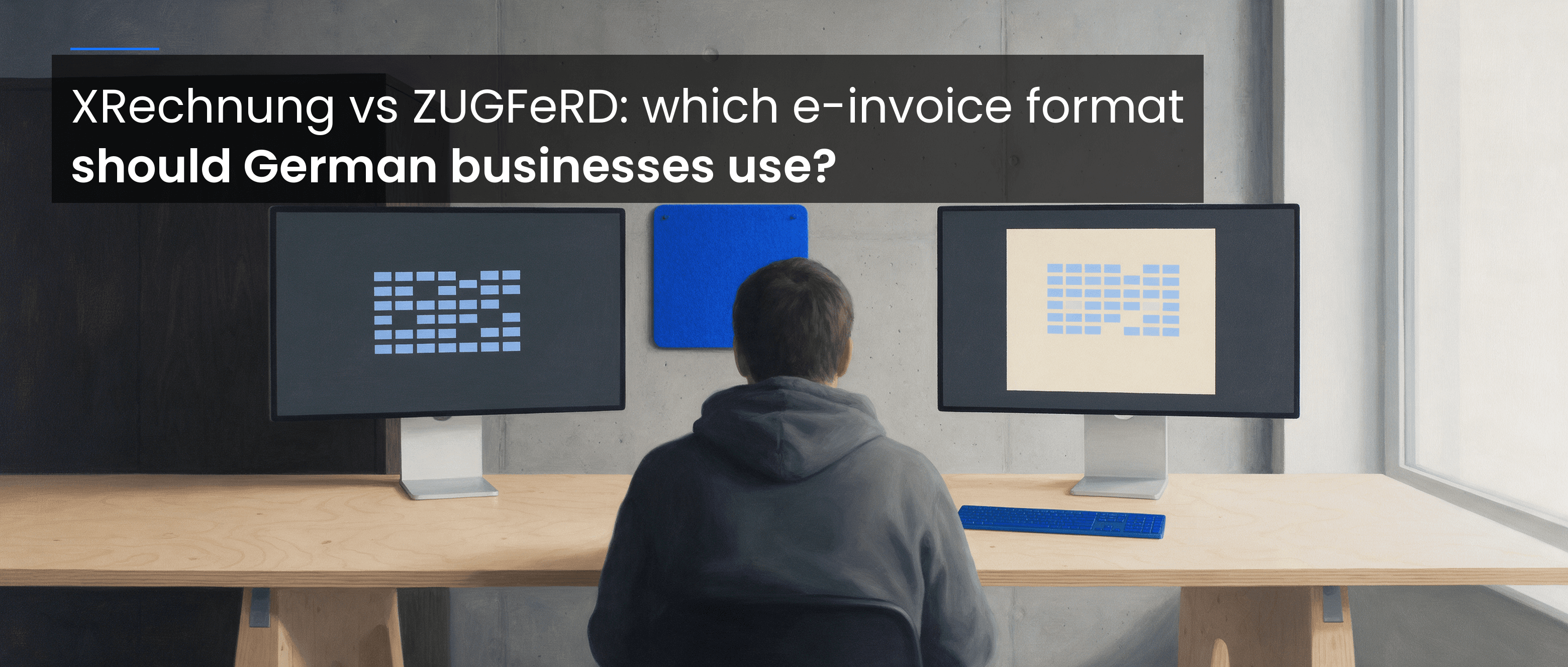 XRechnung vs ZUGFeRD: Which E-Invoice Format Should German Businesses Use?