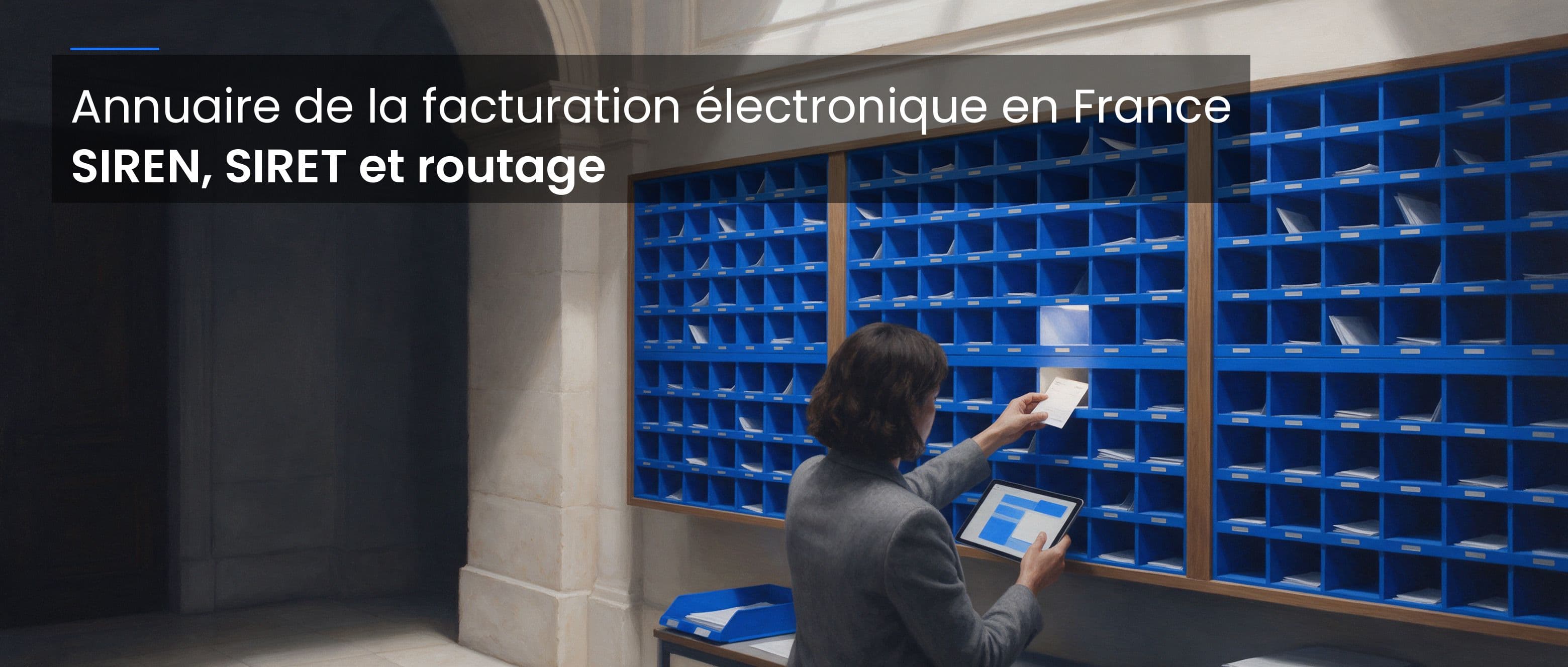 Annuaire de la facturation électronique en France : SIREN, SIRET et routage